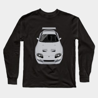 Supra GT MK3 3rd gen 1JZ Body Kit - Silver Long Sleeve T-Shirt